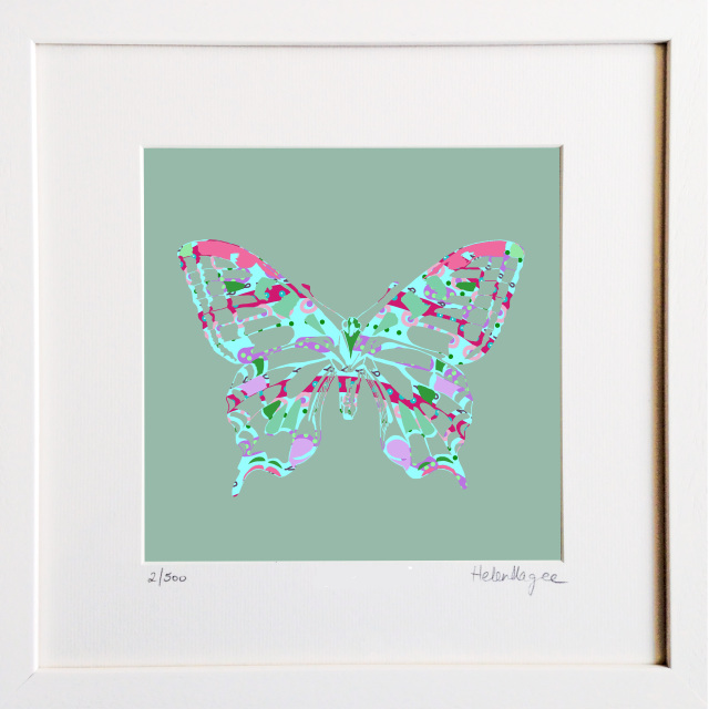 Butterfly Lace Print